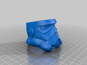 capacete de stormtrooper elf prateleira brinquedos jogos 3d print model - Mito3D