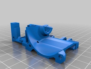 skelestruder Käfig e3d beta-Kühlkörper Drucker Extruder 3d print model - Mito3D