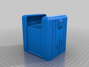 phyrexian güverte kutusu hobi tutucu edh sihirli toplama toplantısı mtg 3d print model - Mito3D