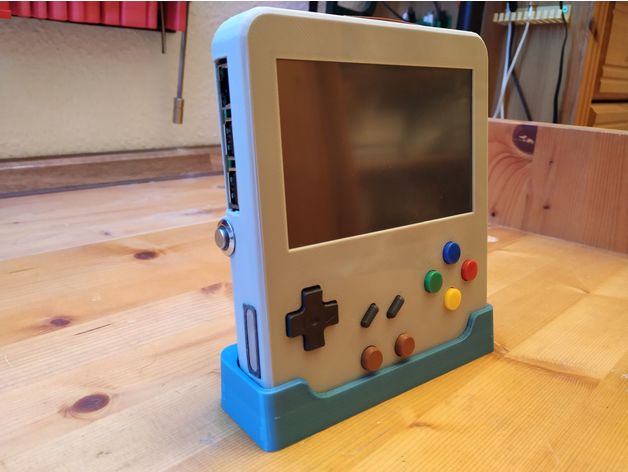 raspi boy ultimative remix video Spiele amiga arcade atari attract-Modus commodore emulation emulationstation emulator gameboy game megadrive minicake minicake-tv nintendo pac man playstation Himbeere raspberry pi recalbox retro retropie sega sony super mario 3D print model - Mito3D