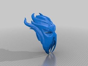 miraaks maske sahne ejderha rahip dragonborn oyun morrowind skyrim solstheim yaşlı verilirse 3d print model - Mito3D