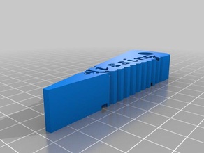 baisers keil la main outils personnalisé 3d print model - Mito3D