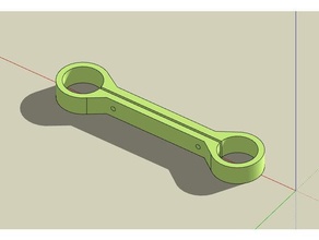 aerobar köprü diğer bisiklet tribar 3d print model - Mito3D