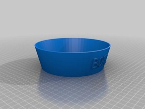 bowls bowl v2 pets customized 3d print model - Mito3D
