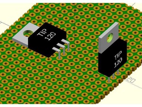 ic to220 eletrônica 3d print model - Mito3D