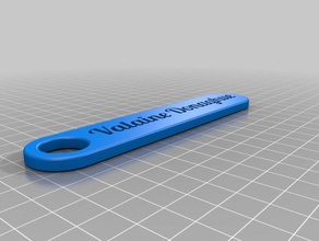 valaine Schlüsselanhänger - Zubehör angepasst 3d print model - Mito3D