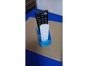 télécommande tv stand organisation 3d print model - Mito3D