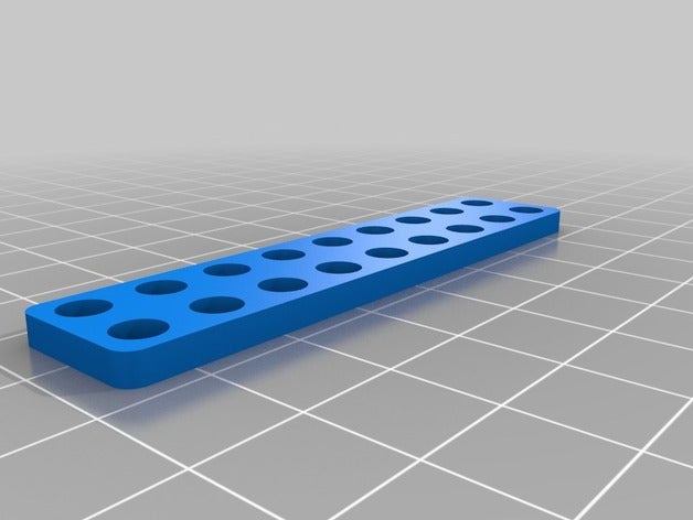 barre capteur couleurs robótica personalizado 3D print model - Mito3D