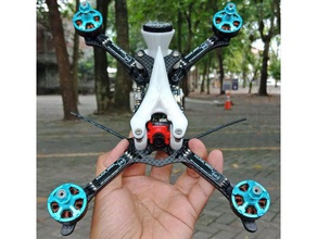 bourke d'aileron de requin jouet jeu accessoires anti mode tortue drone course fpv racer rajawali rajawalifpv sotarfpv 3d print model - Mito3D