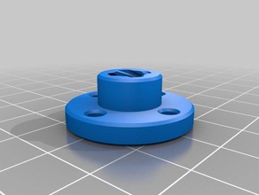 tr8x8 8mm flange lead screw trapezoidal nut 3d printer parts 3d print model - Mito3D