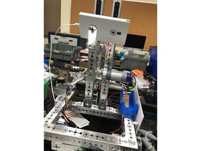 ftc moto-Telefon-Halter tetrix unten montieren andere first robotics Robotik motog vanguardcps 3d print model - Mito3D