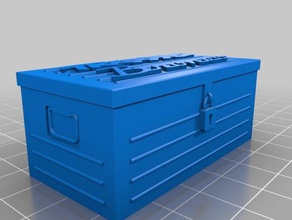 Maßstab toolbox 20 3 d drucken axial scx10 wraith scale-Modell traxxas trx4 3d print model - Mito3D