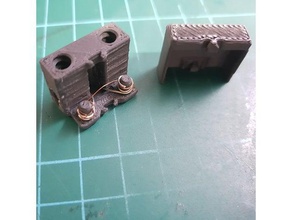 terminal block fuse - Elektronik Anschluss Draht 3d print model - Mito3D