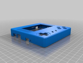 pieboy remix 43 screen speaker 3d printing portable game system retropie 3d print model - Mito3D