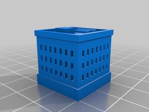 generische Gebäude ein 3d drucken 3d print model - Mito3D