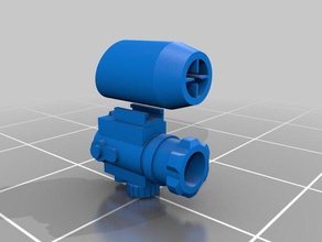 nerf scope 3d drucken 3d print model - Mito3D