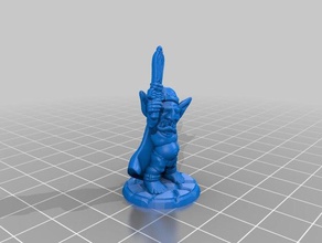 rpg miniature goblin toy game accessories dd monster 3d print model - Mito3D
