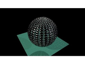 Silber-dash-ball 3d-Drucker Teile 3d print model - Mito3D