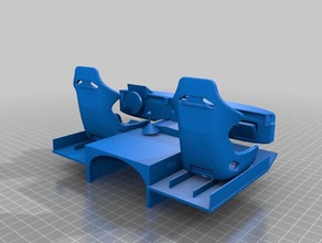 ecx Staustufe 19 Fußboden-Sitz dash-112 ram neue helle 3d drucken 3d print model - Mito3D