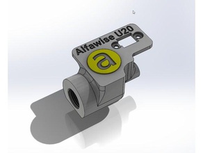 alfawise u20 anti-graisse filament guide 3d de l'imprimante pièces 3d print model - Mito3D