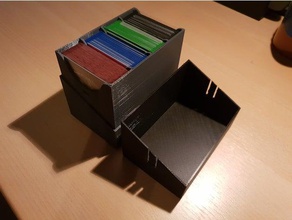 keyforge çok deckbox oyuncak oyun aksesuarlar kartı kartları 3d print model - Mito3D