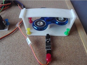 spinner holder games 3d printer printing created freecad fpgawars v017 made toy 3d print model - Mito3D