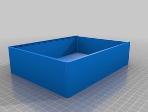 6x8x2 box Container angepasst 3d print model - Mito3D
