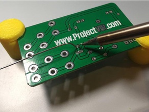magnetische pcb steht Elektronik 3d print model - Mito3D