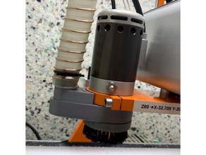 nicht verstopfen Staub extractor stepcraft mill diy 3d print model - Mito3D