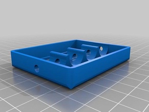 kompakt aa pil kutusu aracı sahipleri kutuları 3d print model - Mito3D