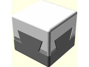 boite tournante do agregado familiar caixa 3d print model - Mito3D