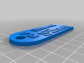 argent filament exemple de balise 3d l'imprimante accessoires personnalisé 3d print model - Mito3D