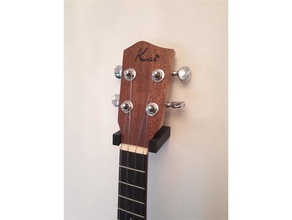 ukulele guitar holder mount organization 3d print model - Mito3D