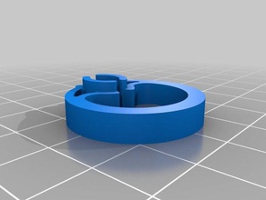 Frühlings-Spule 8mm Stab-clip - 3dactive filament 3d Drucker Zubehör kundengebundene 3d print model - Mito3D