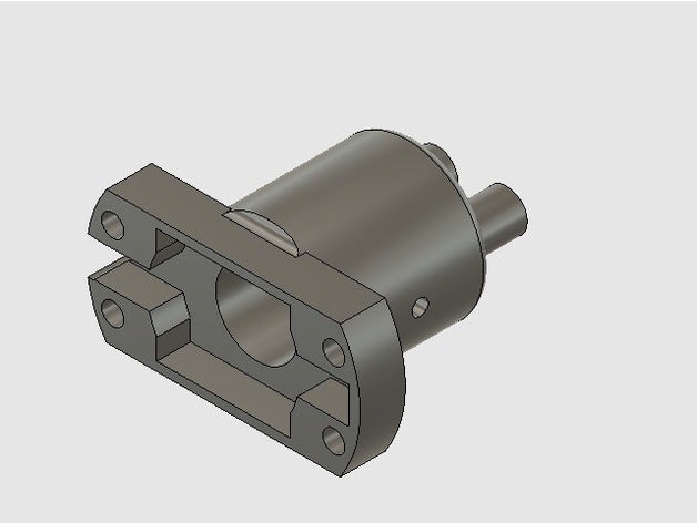 halogen-Lampe Stativ zu reparieren - Ersatz Teile 3D print model - Mito3D