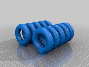 manopola magnetica maniglie 5stl di sostituzione parti 3d print model - Mito3D