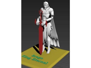 brago Kral sonsuz 3d baskı komutan edh sihirli toplama mtg 3d print model - Mito3D