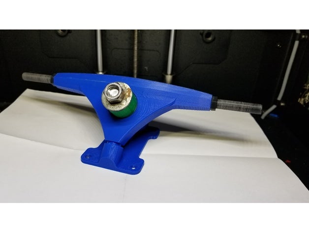 reverse kingpin longboard truck sport outdoors king pin rkp skateboard skating 3D print model - Mito3D