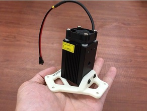ping-3dp-laser-Modul montieren Drucker - Zubehör laser-Gravur 3d print model - Mito3D