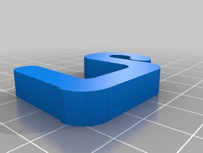 montiert Draht-clip - Organisation angepasst 3d print model - Mito3D