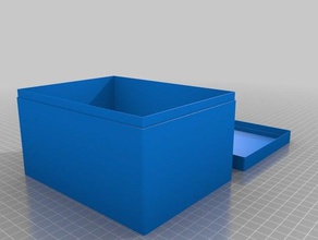 mi personalizados tapa de la caja withinternal tamaño contenedores 3d print model - Mito3D
