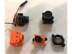 runcam micro body 12mm lens convert mini camera fpv 3d print model - Mito3D