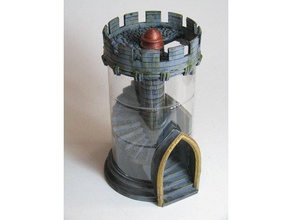 yet another dice tower toy game accessories boardgames castle good luck nsfw randomizer steps 3d print model - Mito3D