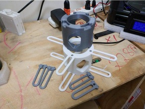 riutilizzabili spool 3d la stampante accessori bobina di filamento 3d print model - Mito3D