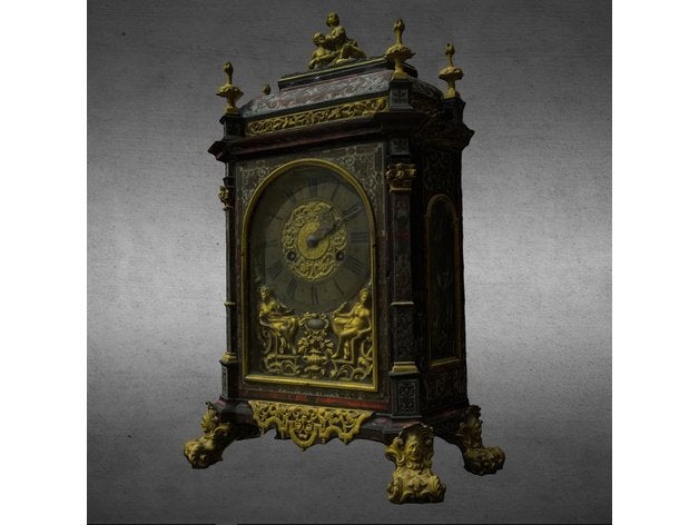 pêndulo &ldquoreligious&rdquo scans replicas 3dprint 3dprintable 3dprinter 3dprinting 3dscan 3dscanner 3dscanning bronze carved clock france gilding glass hour mythology religion sculpture statue tabletop time relógio de parede madeira 3D print model - Mito3D