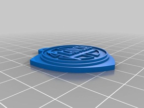 portachiavi lancia keychain art 3d print model - Mito3D