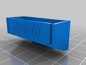la boquilla del ventilador de flujo aire expansor 3d impresora partes el anycubic i3 mega enfriador conducto 3d print model - Mito3D