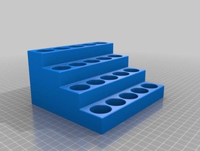 vallejo rack 4x5 Organisation 3d print model - Mito3D