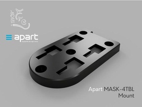 apart mask-4tbl mount audio freimor speakers 3d print model - Mito3D