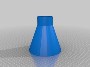 tall mason jar funnel other customized 3d print model - Mito3D